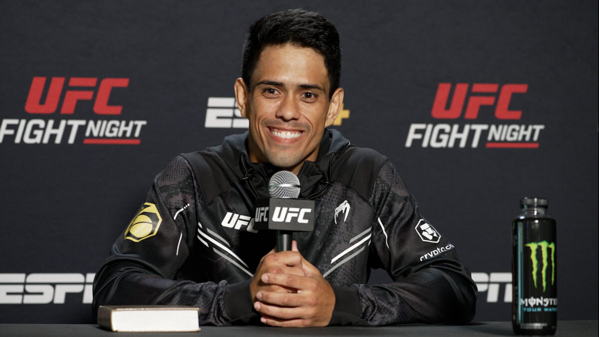 UFC’s Jafel Filho wants ‘battle of grapplers’ with Jimmy Flick after birth of child