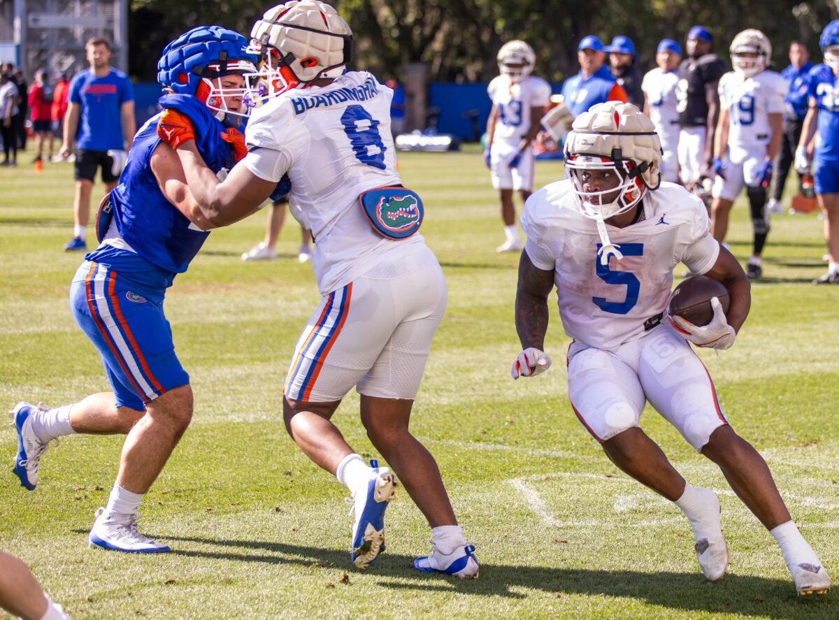 PHOTOS: Highlights from Florida football’s pre-scrimmage practice