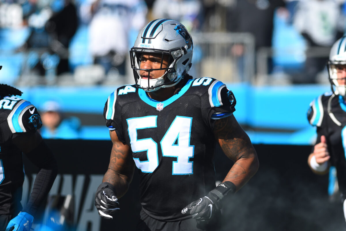 Panthers LB Shaq Thompson switching back to No. 54