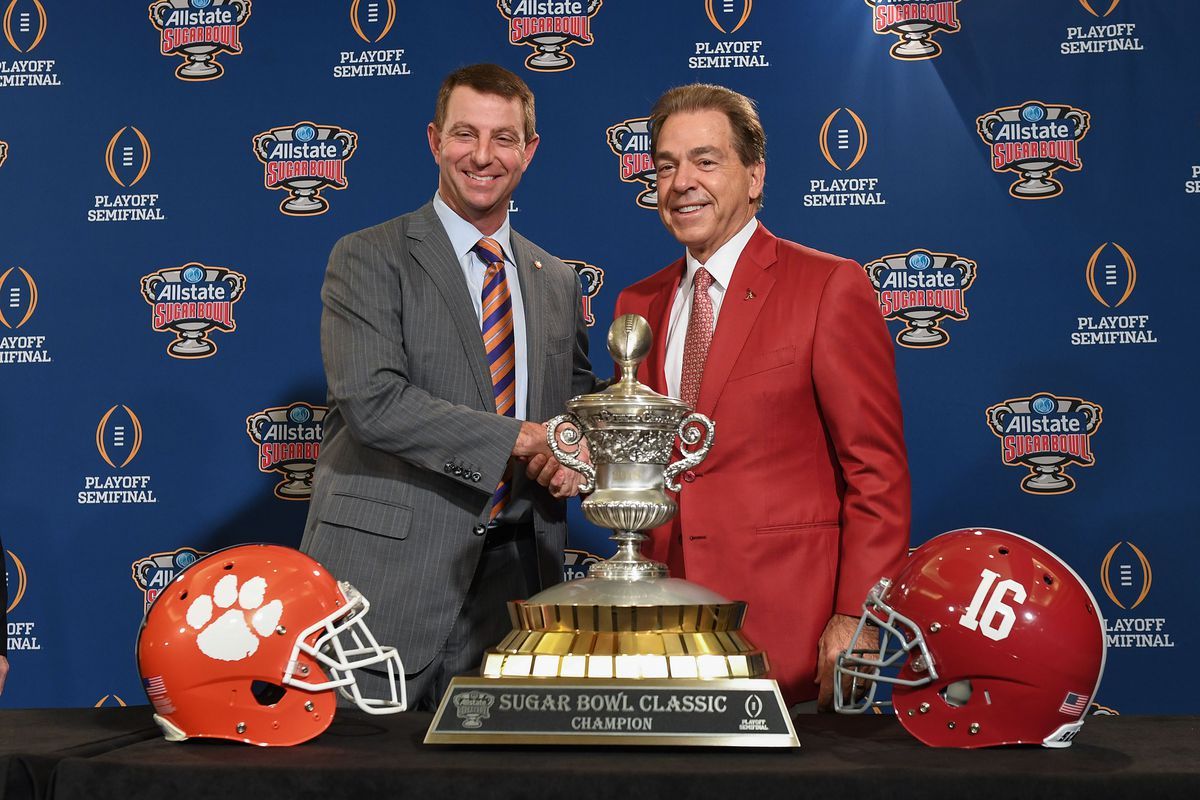 Clemson ranked as the No. 2 best team of the 4-team College Football Playoff era