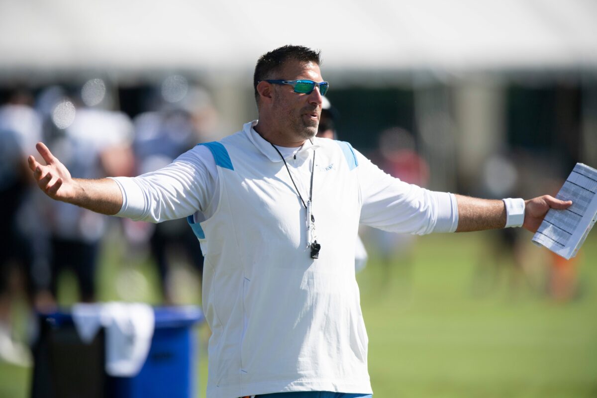 Mike Vrabel wasn’t happy with Dianna Russini after report on his ‘intimidating’ size