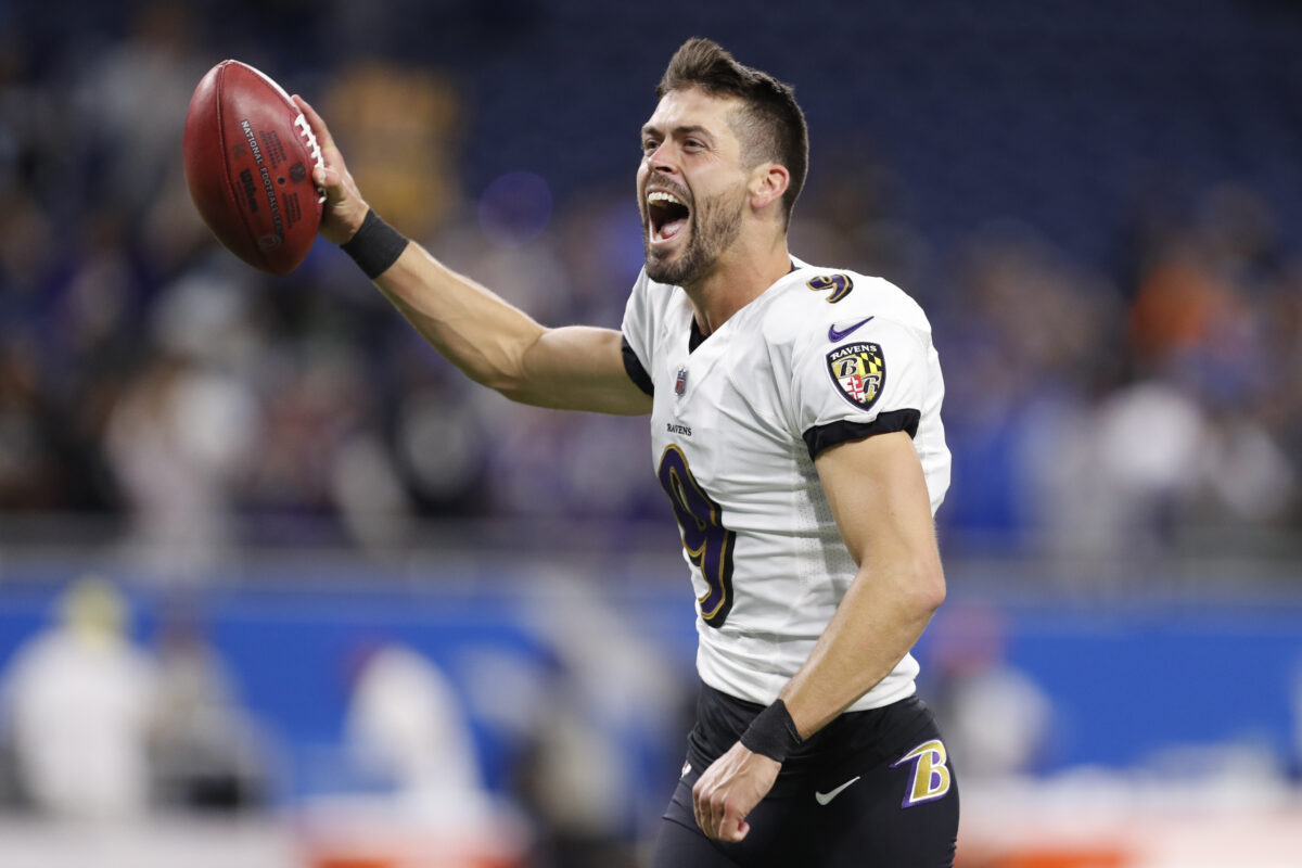 Jake Bates joins Justin Tucker in Ford Field kicking history