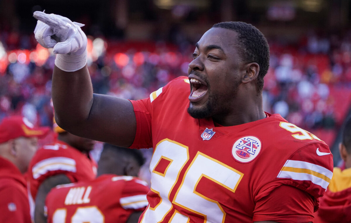 Chiefs DT Chris Jones responds to rumors that he will join the Raiders in free agency