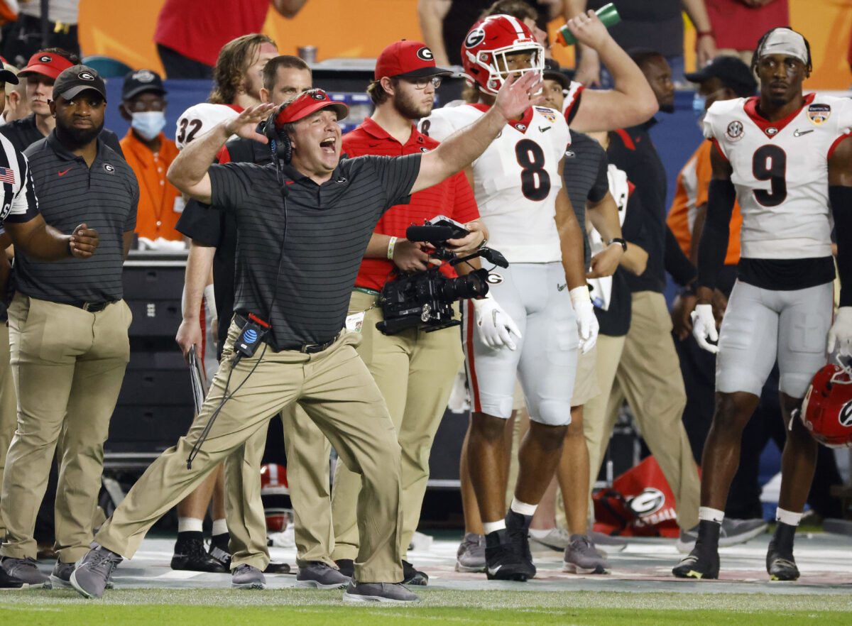 Crazy Kirby Smart stat that could become a reality at the NFL draft