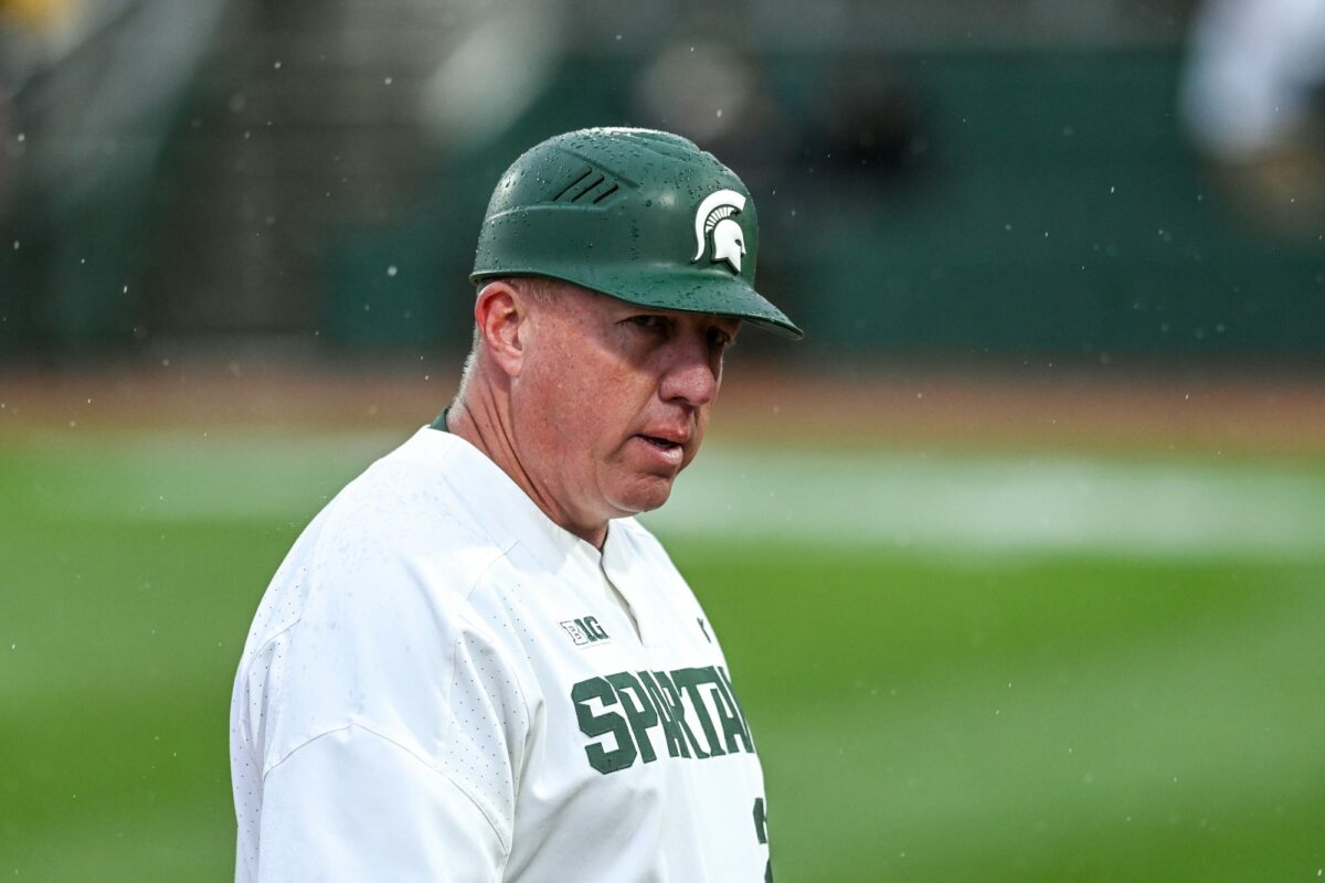 Michigan State baseball gets rained out on Friday