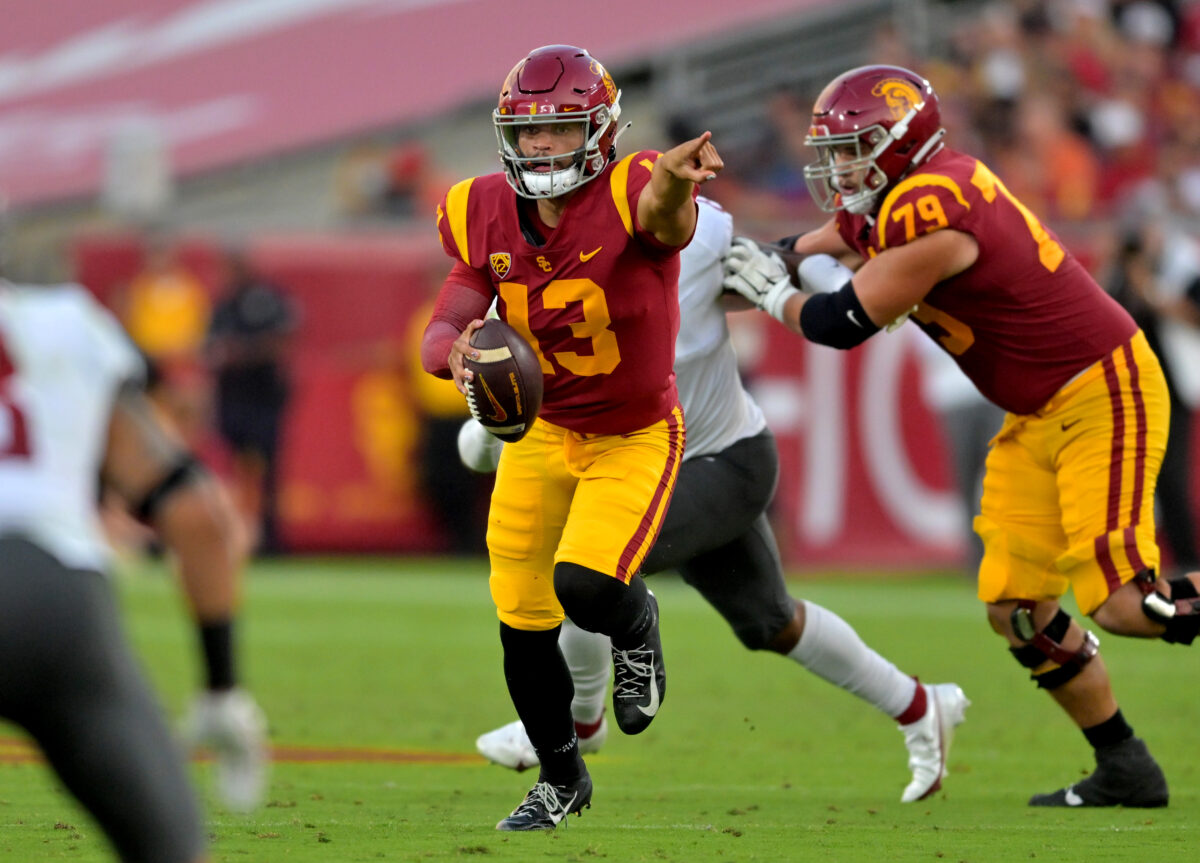 Matt Leinart discusses Caleb Williams, USC pro day, and which NFL draft QB prospects will thrive