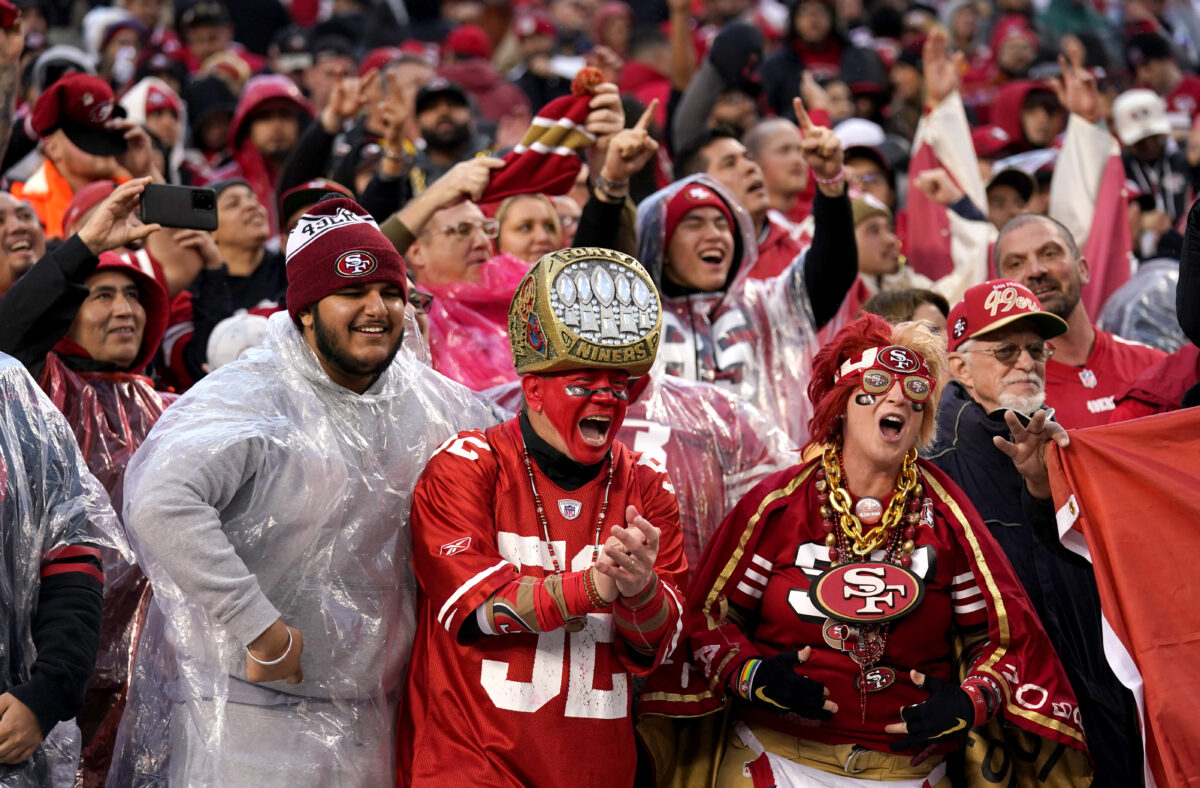 Here’s where 49ers ranked in attendance for 2023