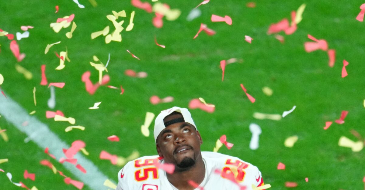 Did Chris Jones just tease that he will re-sign with the Chiefs?