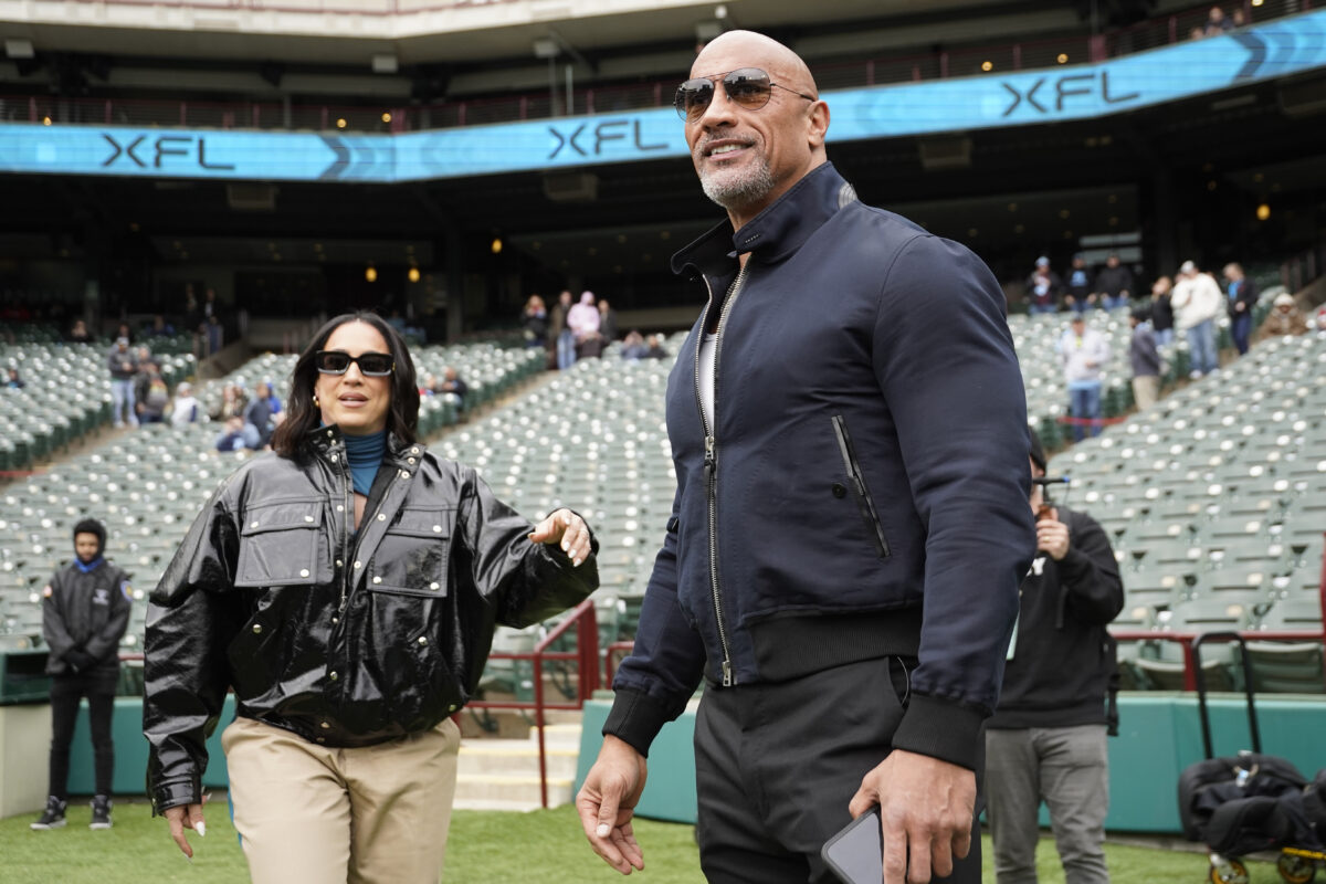 Dwayne ‘The Rock’ Johnson welcomes people to UFL with powerhouse promo