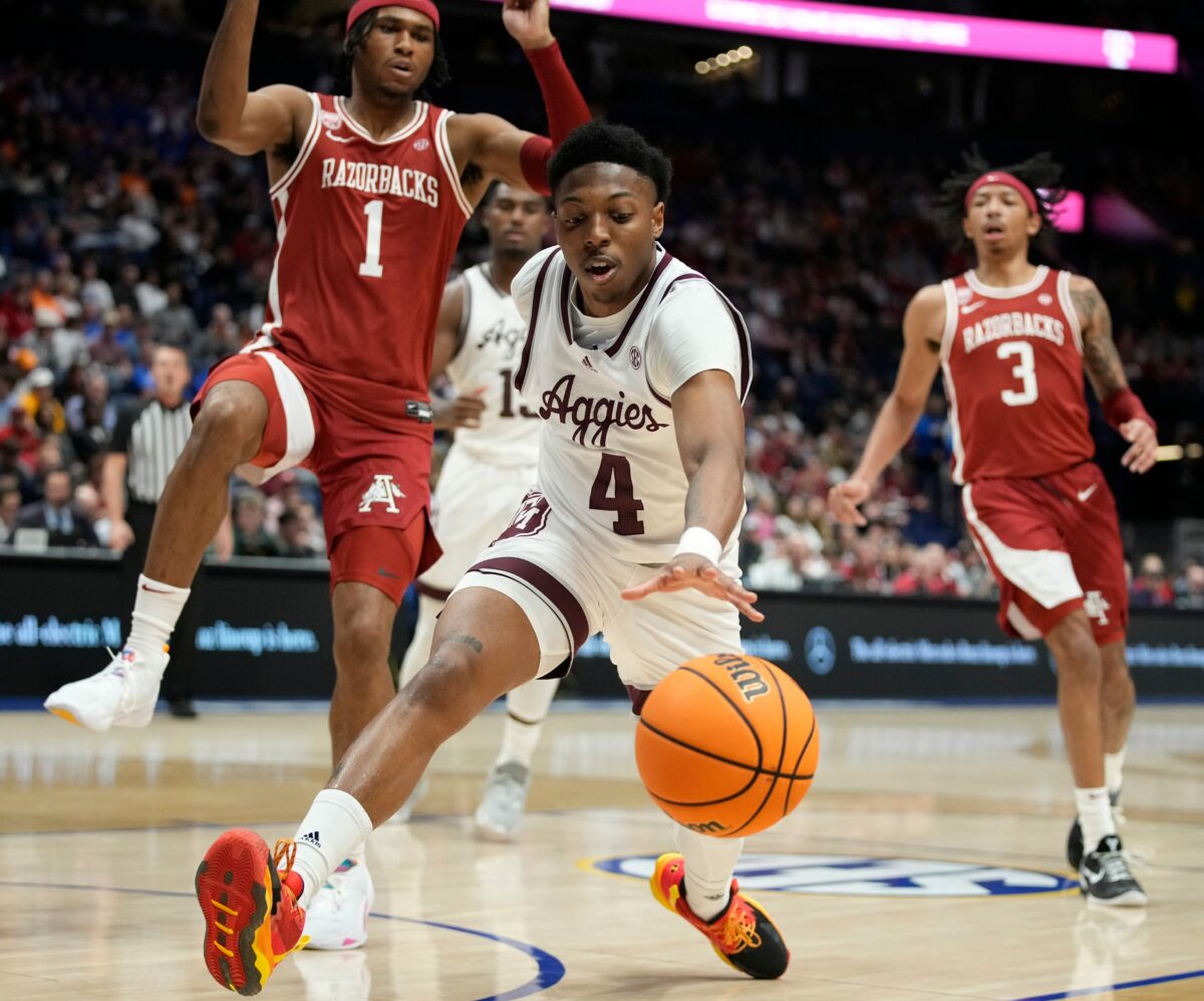 Texas A&M junior guard is named to the NABC All-District Team