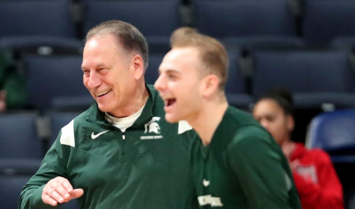 WATCH: Steven Izzo gets emotional talking about Senior Night, playing for Tom Izzo