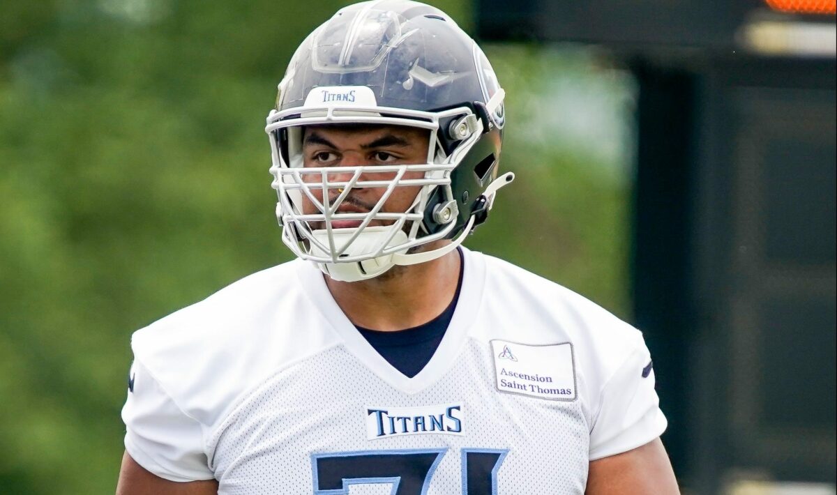 Titans release offensive tackle Andre Dillard