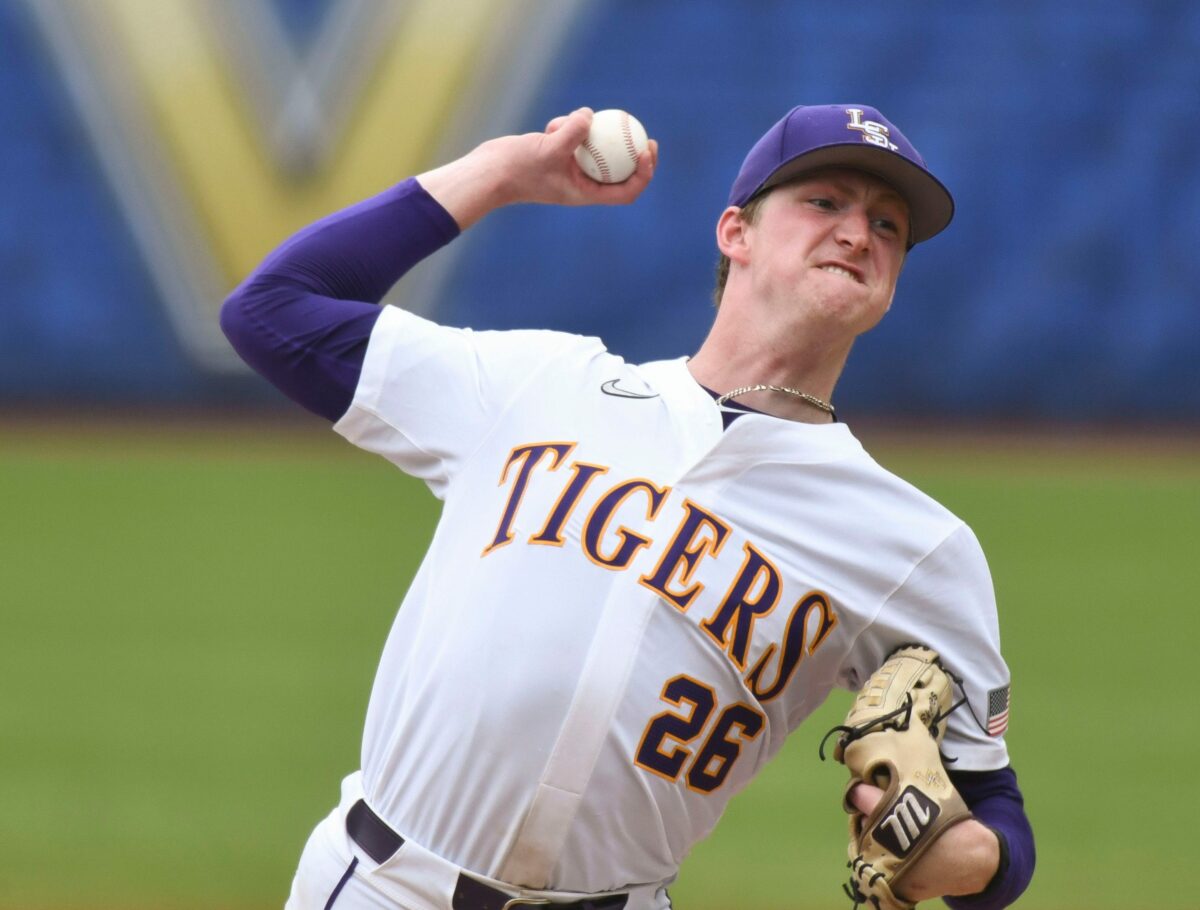 LSU baseball makes changes to the pitching rotation before matchup with Arkansas