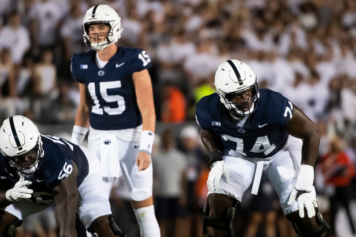 Jets land Penn State’s Olu Fashanu in latest mock from The Athletic’s Dane Brugler