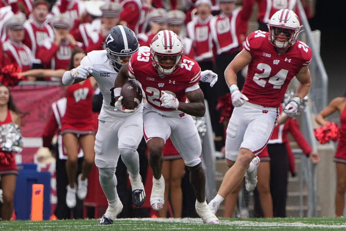 Wisconsin cornerback attends NFL pro day at his former school