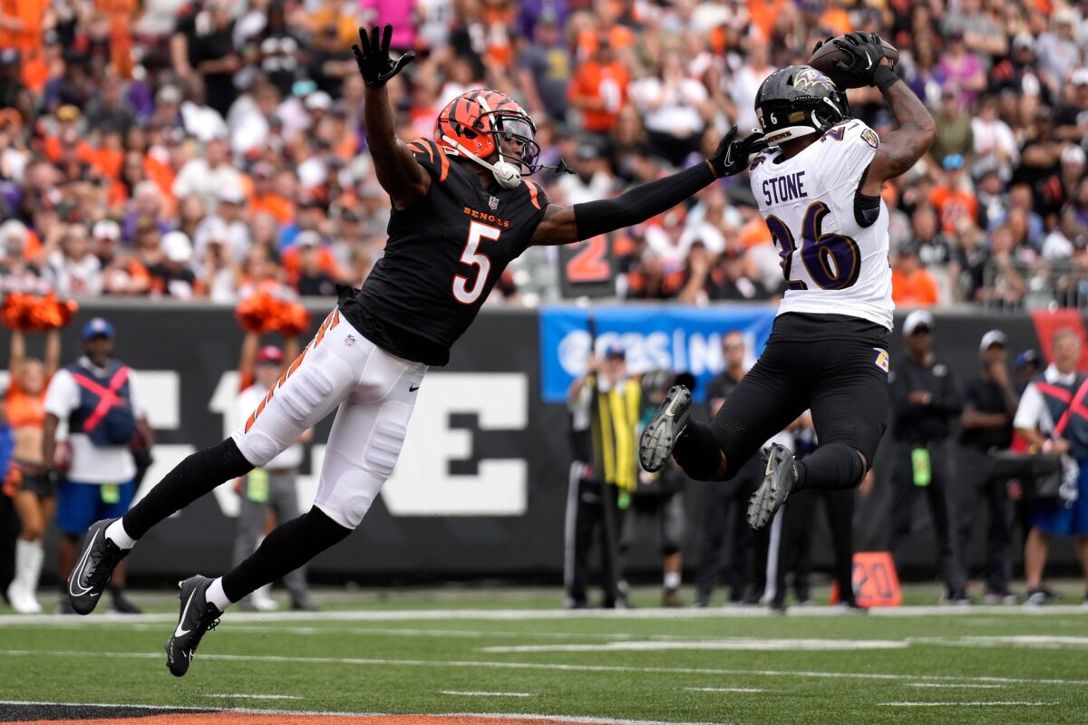 Ravens safety Geno Stone to sign a 2-year, $15M deal with AFC North rival Bengals