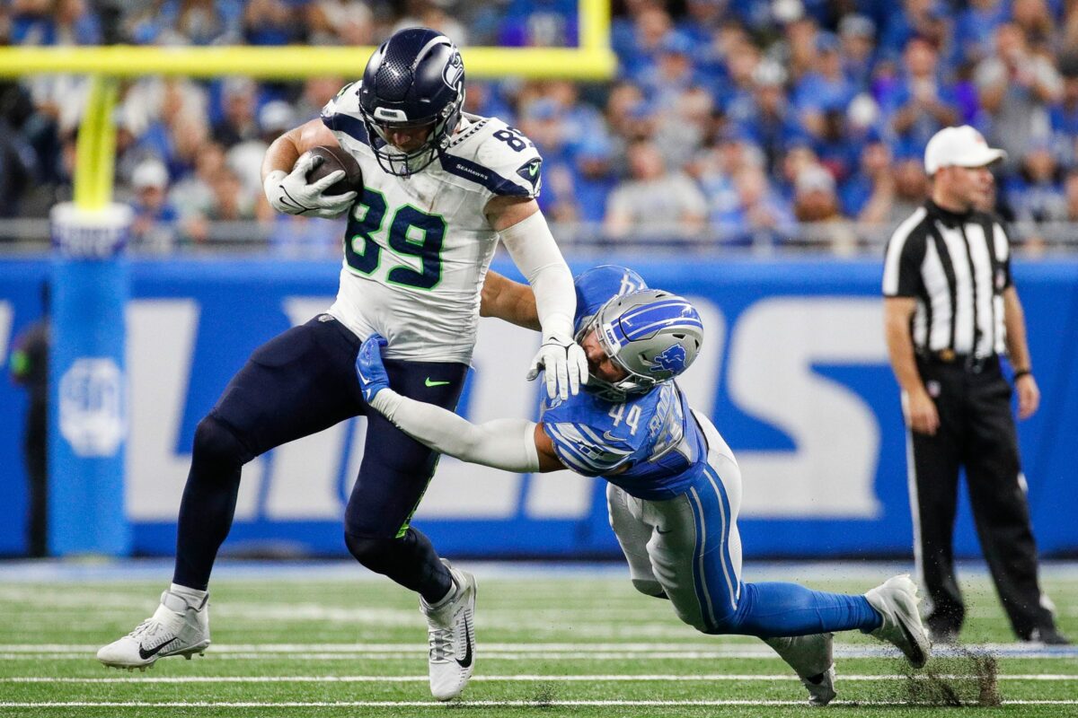Seahawks release former Washington TE Will Dissly