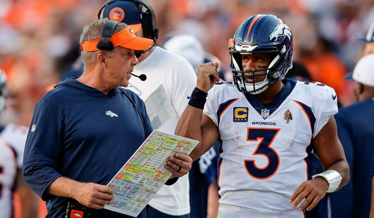 Sean Payton is officially on the clock after releasing Russell Wilson from the Broncos
