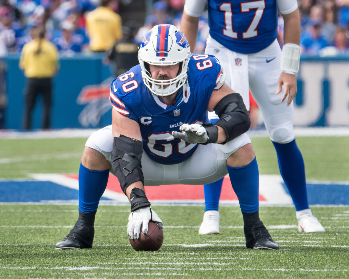 Did the Bills just give the Commanders their new starting center?