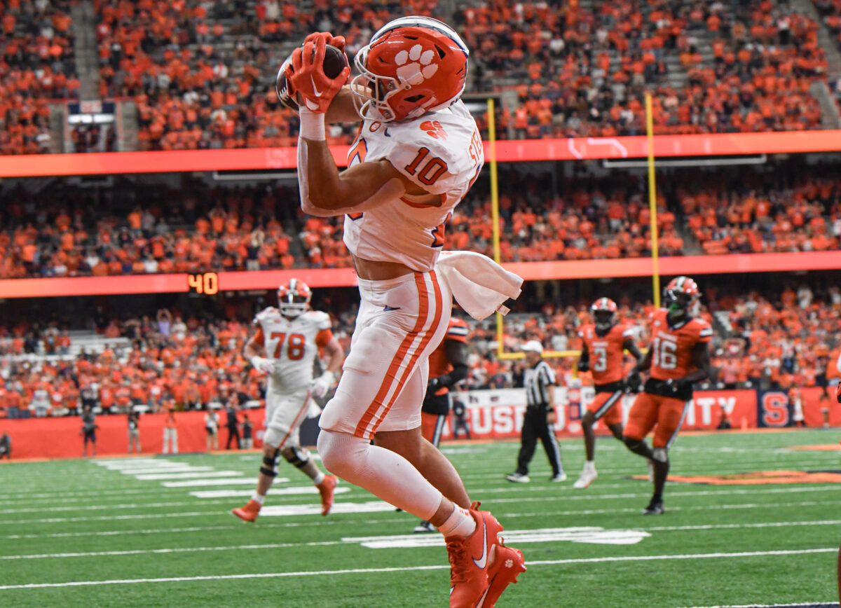 Clemson wide receiver Troy Stellato needs ‘a little cleanup surgery’