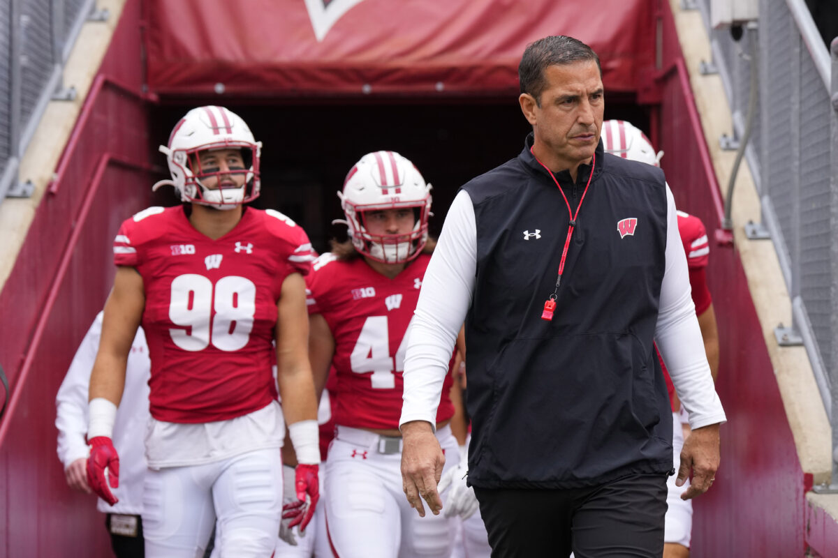 Luke Fickell finished the 2024 cycle with Wisconsin’s highest-rated recruiting class in history