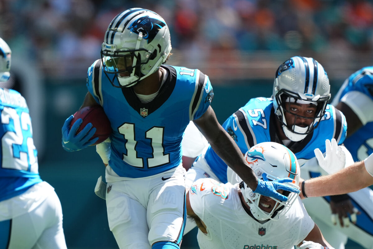 Panthers not expected to tender WR Ihmir Smith-Marsette