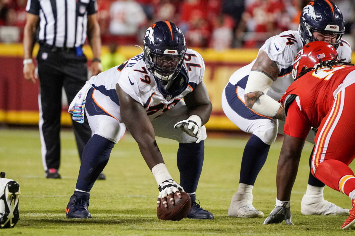 Titans expected to sign center Lloyd Cushenberry