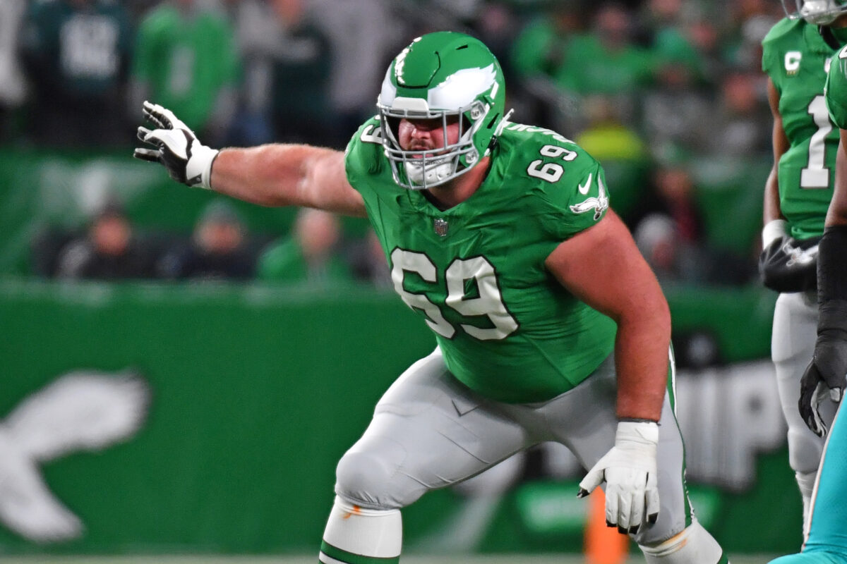 Eagles make Landon Dickerson the highest-paid guard in NFL history