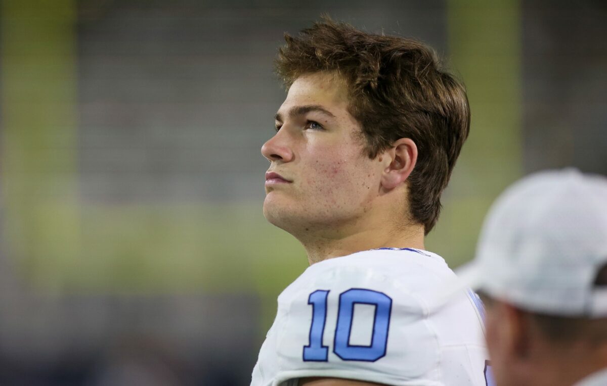 Chris Simms’ 2024 NFL Draft QB rankings are here, and Drake Maye is pretty low
