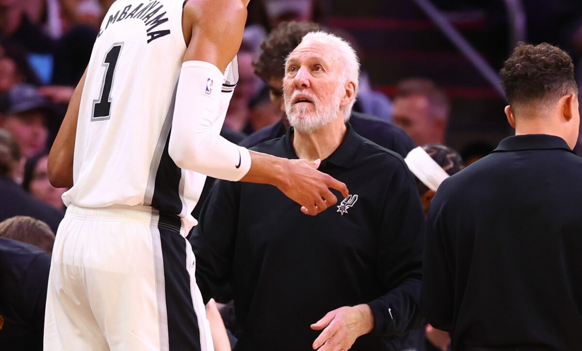 Gregg Popovich reflects on Spurs’ early-season wins over Suns