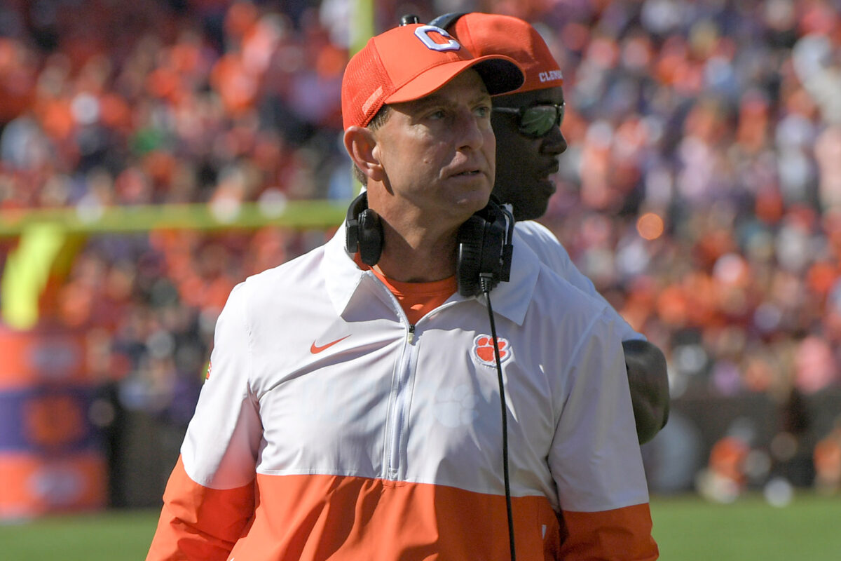 Dabo Swinney: ‘Nobody talks about the value of an education anymore’