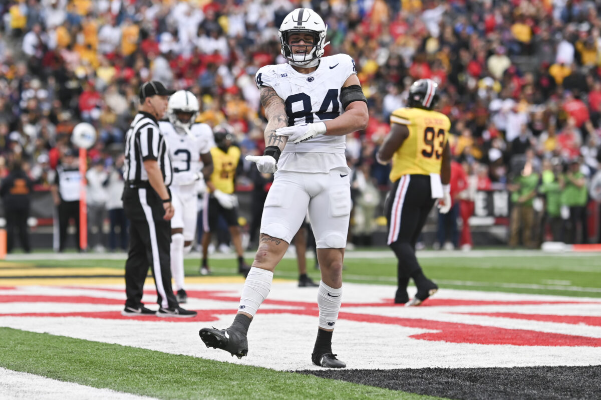 Penn State NFL draft prospect stock watch: Theo Johnson