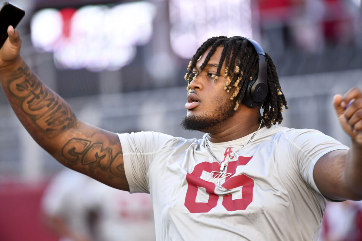 Bengals met with Alabama OL JC Latham at scouting combine