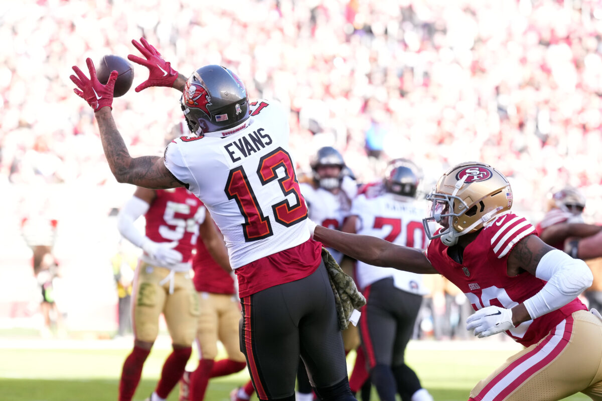 Mike Evans contract could impact Brandon Aiyuk contract talks
