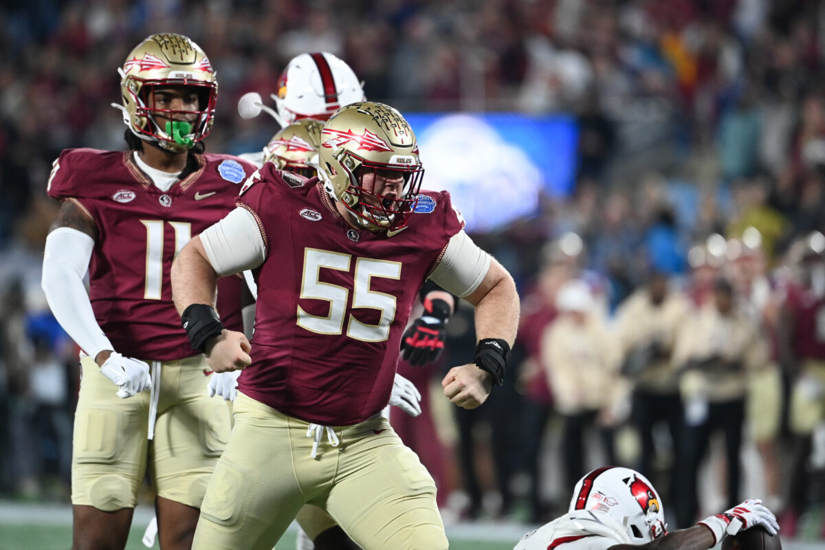 Report: Chargers to host Florida State DT Braden Fiske on pre-draft visit