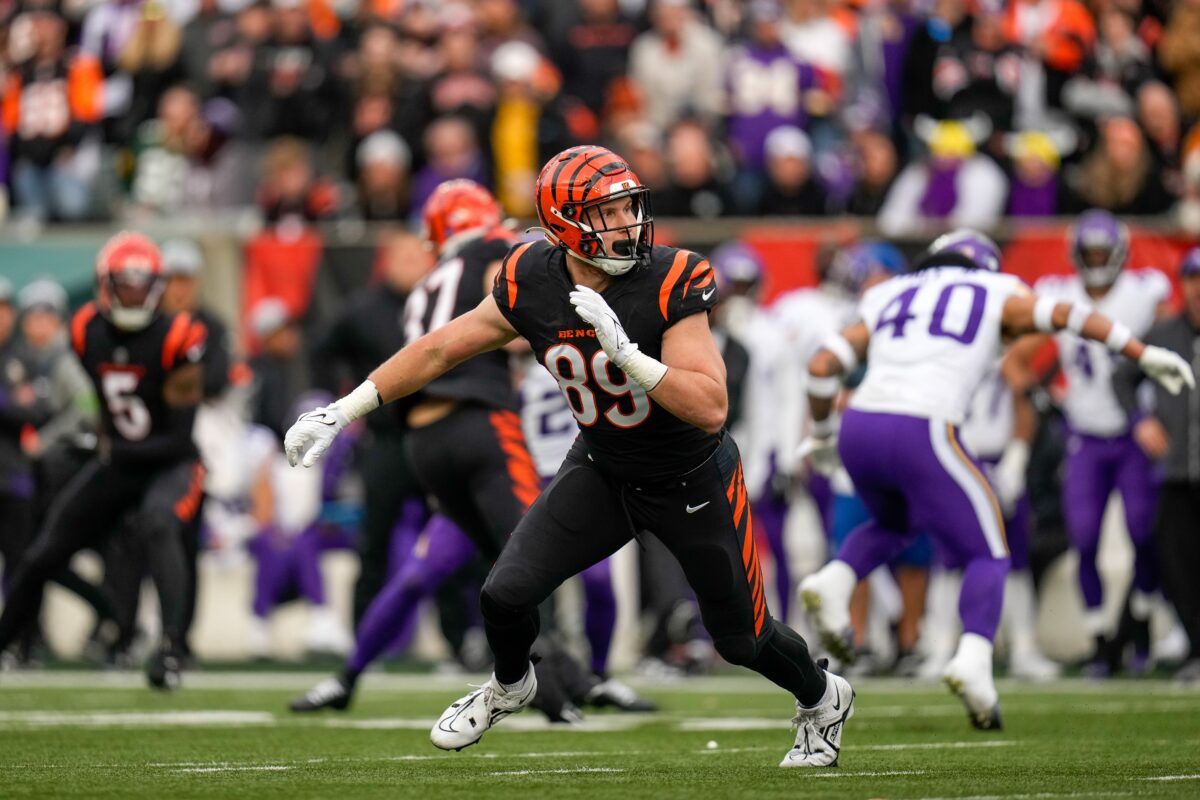 Former Washington TE Drew Sample signs extension with the Cincinnati Bengals