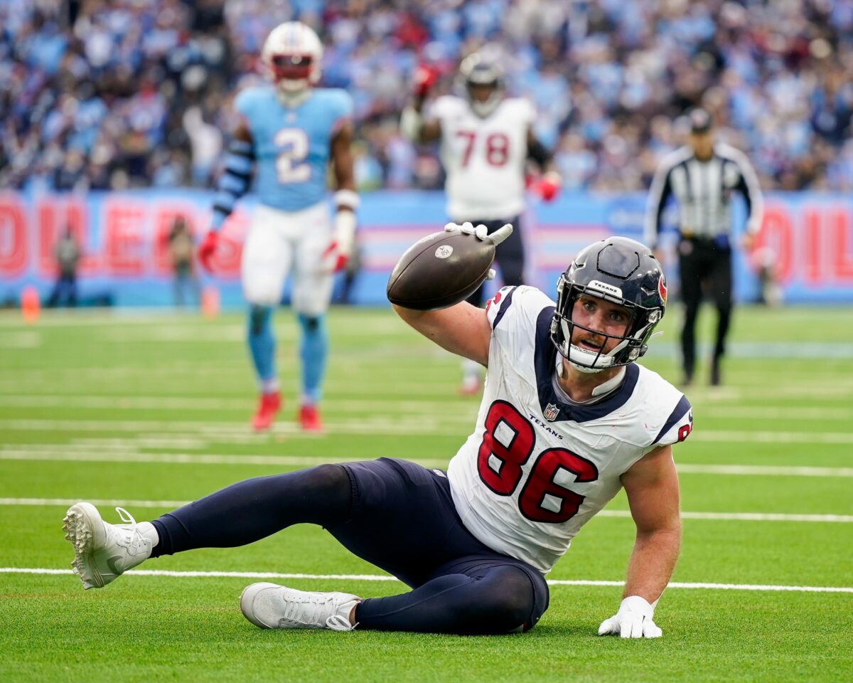 Texans TE Dalton Schultz will only count $7.94 million against the 2024 salary cap