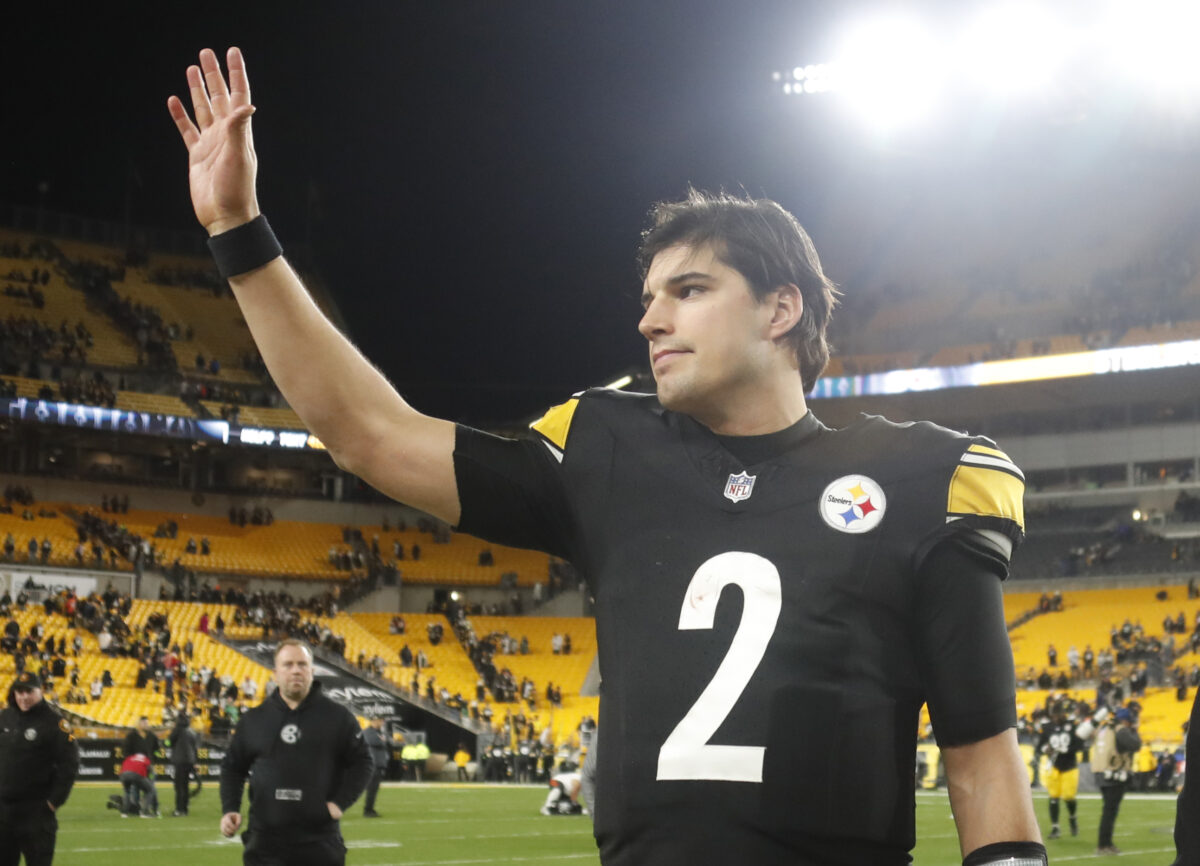 QB Mason Rudolph posts heartfelt goodbye to Steelers fans