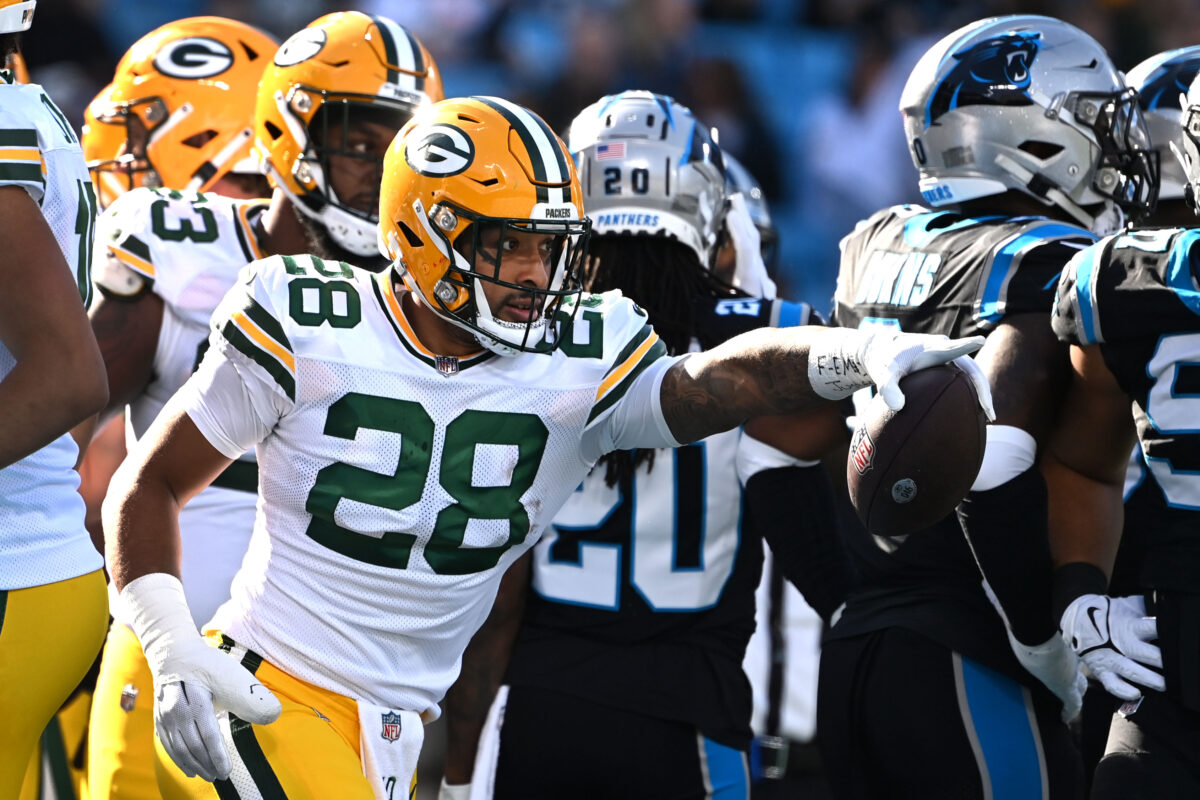 Packers not expected to re-sign free agent RB A.J. Dillon