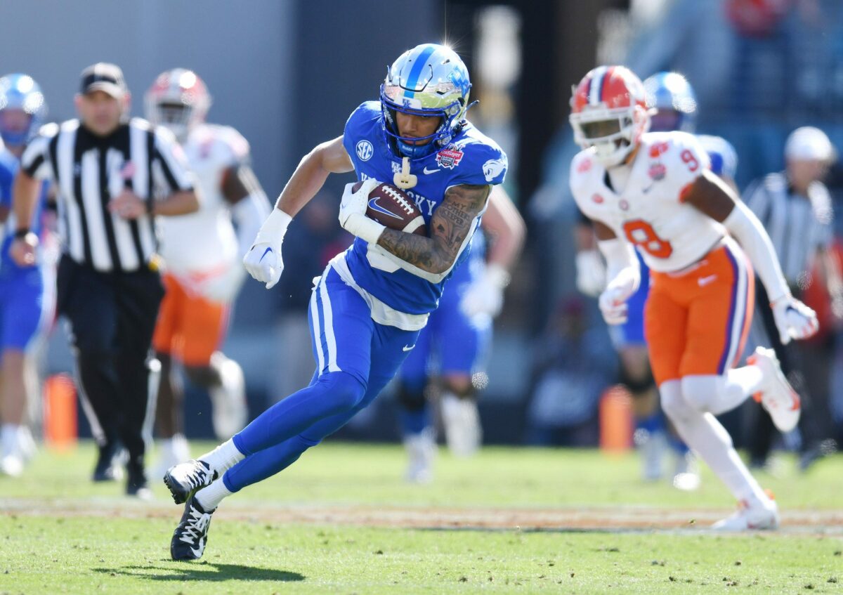 Taking an early look at the Kentucky football 2024 roster: Wide receiver