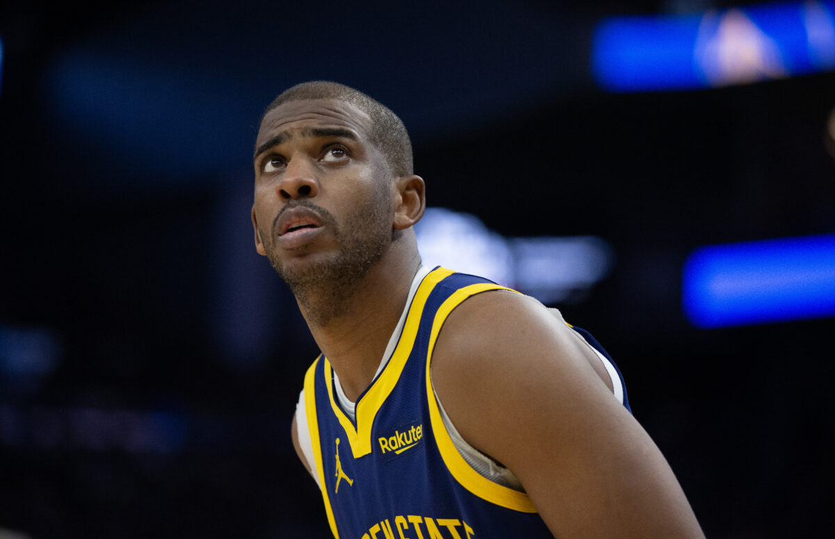 Chris Paul is enjoying playing with Warriors core veterans