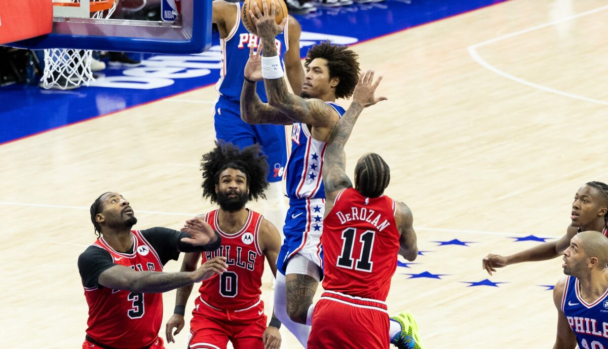 Could the Chicago Bulls poach Kelly Oubre away from the 76ers in free agency this summer?
