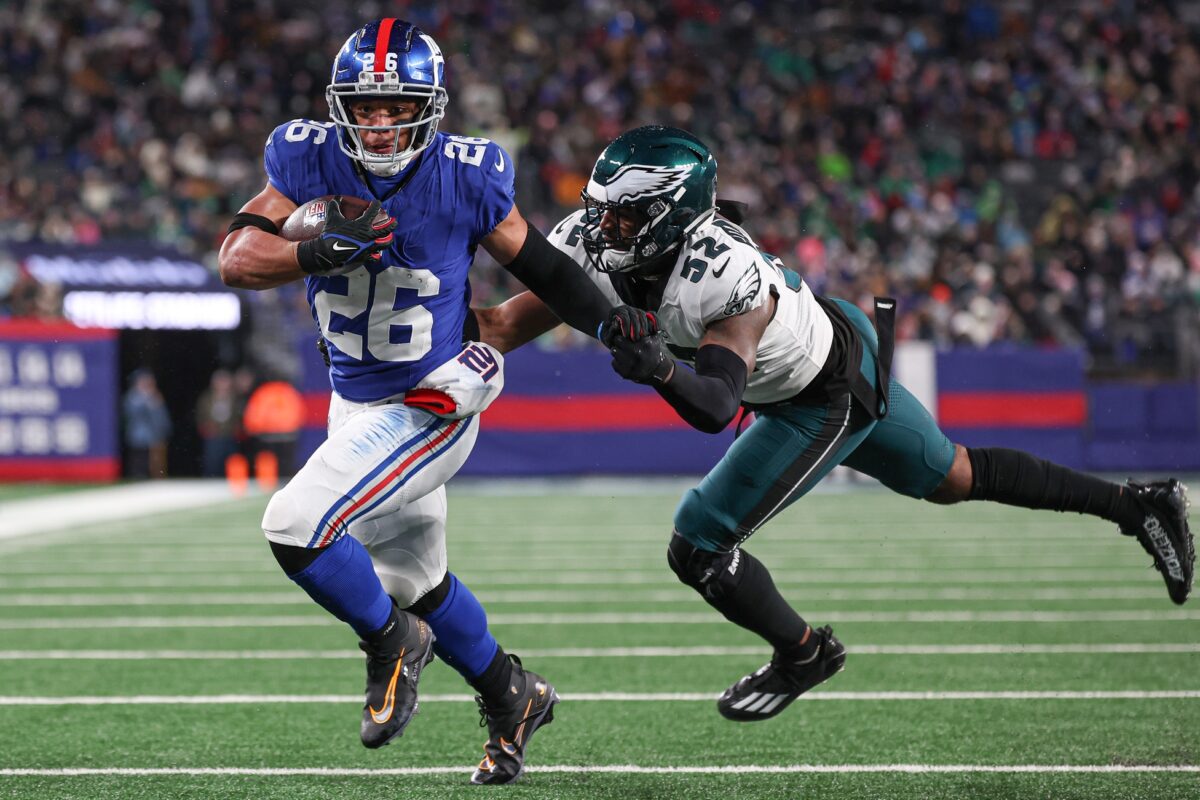 Eagles agree to 3-year, $37.5 Million deal with former Giants star RB Saquon Barkley