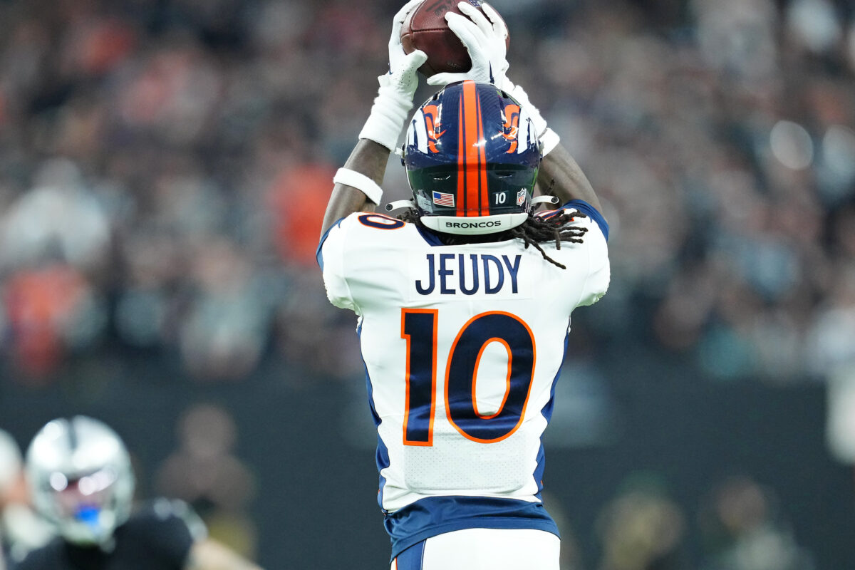 Browns trade two 2024 picks to Denver for WR Jerry Jeudy