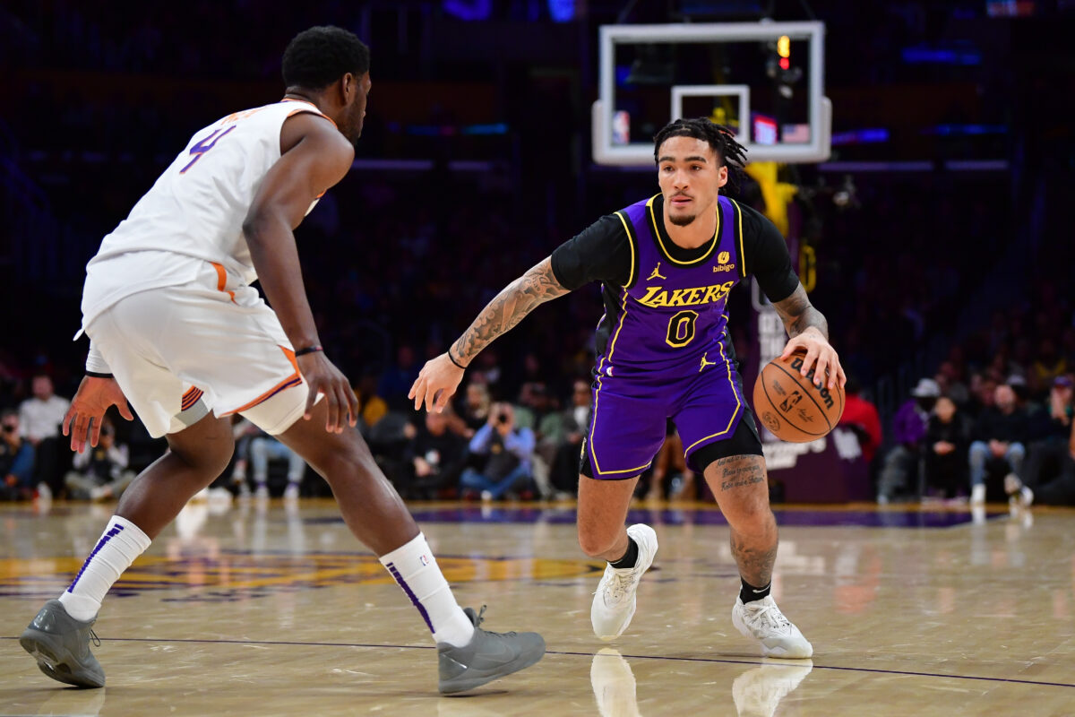 Lakers’ Jalen Hood-Schifino underwent successful lumbar procedure
