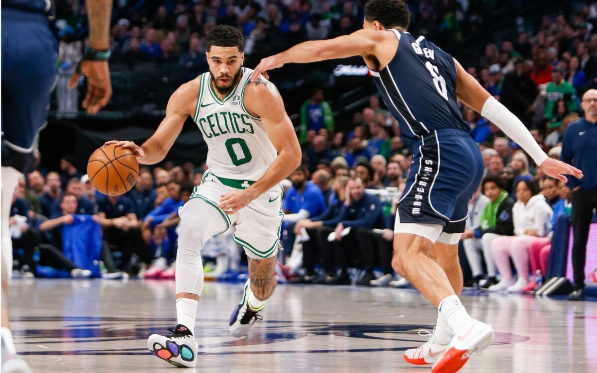 Celtics’ Jayson Tatum making MVP case with ‘outlandish effort’ in blowout win vs. Mavs