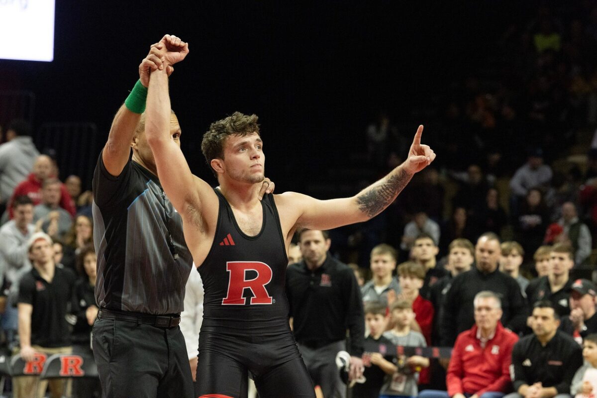 Rutgers wrestling head coach Scott Goodale on Big Ten champ Dylan Shawver: ‘He believes he can win this tournament’