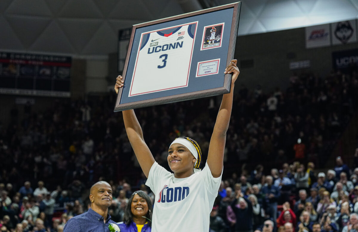Aaliyah Edward’s decision to declare for the WNBA has some hoops fans inconsolable