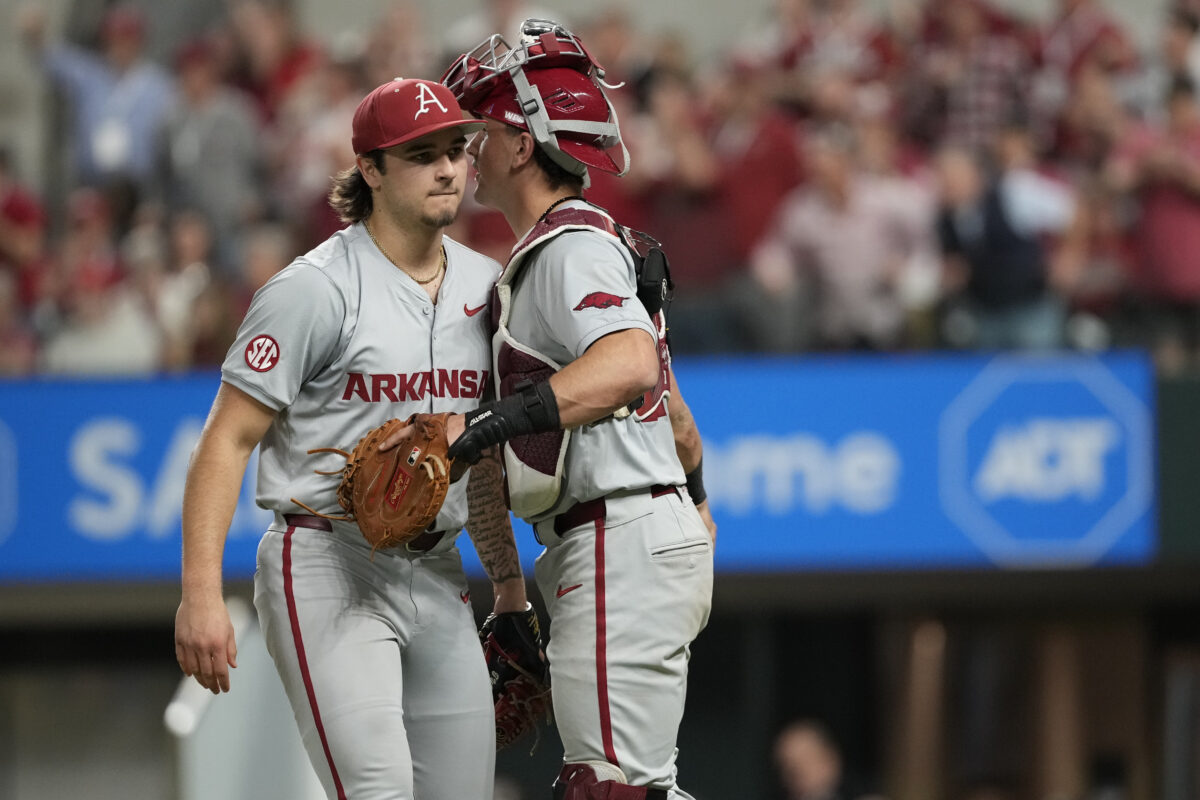 Hog home run derby: Arkansas baseball clinches McNeese series