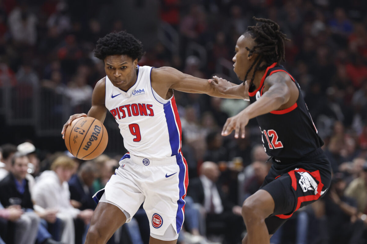 Pistons rookie Ausar Thompson to miss rest of season for a blood clot